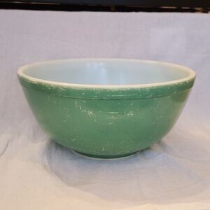 Pyrex Primary Green Bowl Vintage